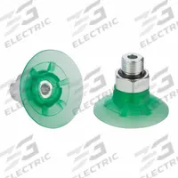 SCHMALZ Vacuum Pad Assembly: G1/4 in, 43.7 mm Pad Dia, Elastodur ED, Green, 22.2 mm Pad Ht, 65 A (MPN 10.01.01.13246). Key specifications — attr1019194: 10.01.01.13246; attr1019196: SCHMALZ; attr1019197: 65 A.