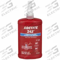 LOCTITE Medium-Strength Threadlocker: 242, Blue, 8.45 fl oz, Bottle, 1 EA, Blue – Medium Strength (MPN 135356)