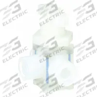 PARKER Manual Diaphragm Valve: 1/4 in, PFA, FNPT x FNPT x FNPT, 80 psi Max Pressure (CWP), PTFE (MPN MV-10-1344-10). Key specifications — Diaphragm Material: PTFE; Brand: PARKER.