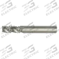 WIDIA HANITA Roughing End Mill: Carbide, TiCN Coated, 3 Flute, 1" Mill Dia, 1-1/2" LOC, 0.04" Chf (MPN TC4A0R25008)
