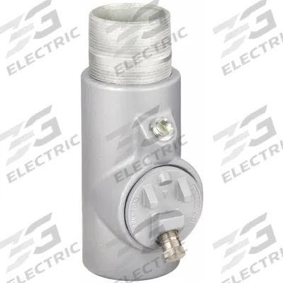 APPLETON ELECTRIC Sealing Fitting with Drain - Vertical: Iron, 4 in Trade Size, Male - Vertical Sealing Fittings with Drain - 25% Fill