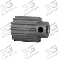 DAYTON Timing Pulley: Curvilinear, Fixed, For 15 mm Belt Wd, 13 Teeth, 5 mm Pitch, Aluminum (MPN 13-5M15-6A3). Key specifications — Brand: DAYTON; Finish: Clear Anodized; For Belt Series: Powerhouse®.