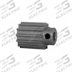 DAYTON Timing Pulley: Curvilinear, Fixed, For 15 mm Belt Wd, 13 Teeth, 5 mm Pitch, Aluminum (MPN 13-5M15-6A3). Key specifications — Brand: DAYTON; Finish: Clear Anodized; For Belt Series: Powerhouse®.