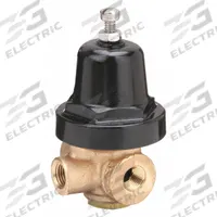 CASH VALVE Pressure Regulator: FNPTF x FNPTF, 1/4 in x 1/4 in, Brass, 2 psig to 30 psig, 180°F (MPN A16-AWLASBBF01-D1-0016). Key specifications — Brand: CASH VALVE.