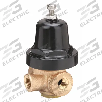 CASH VALVE Pressure Regulator: FNPTF x FNPTF, 1/4 in x 1/4 in, Brass, 2 psig to 30 psig - Brass General Purpose Pressure Regulators