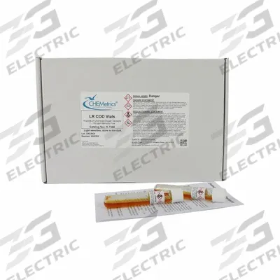 CHEMETRICS Water Quality Test Kit: Chemical Oxygen Demand, 0 to 150 ppm, 149 Tests - Water Quality Test Kits