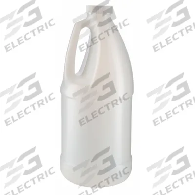 APPROVED VENDOR Jug: 1.89 L Capacity - mL, 38 mm Screw Closure Size, Screw On Cap, White - Round Jugs
