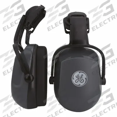 GENERAL ELECTRIC. CAP MOUNTED EARMUFF 25NRR: Hard Hat-Mounted Earmuff, Passive - Hard Hat-Mounted Earmuffs