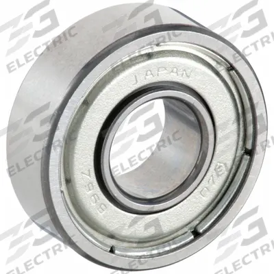EZO Miniature Ball Bearing: 696, Dbl Shield, 6 mm Bore, 15 mm OD, 5 mm Wd - High-Precision Radial Ball Bearings