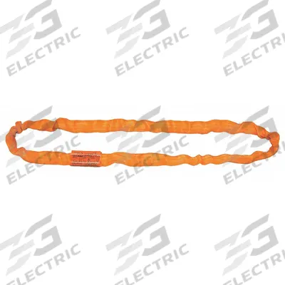 LIFT-ALL Roundsling: Type 5, Aramid, Polyester, 14 ft Sling Lg - High-Temperature Endless Round Slings