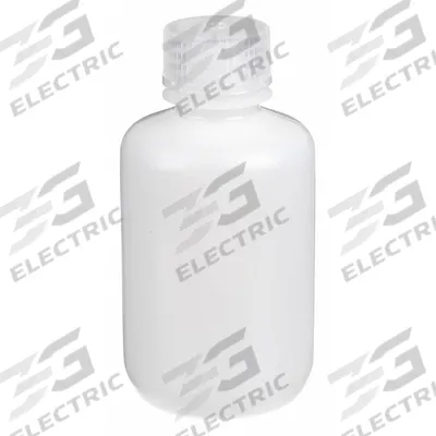 APPROVED VENDOR Reagent Bottle: HDPE, 4 fl oz, 125 mL, Colorless - HDPE Narrow Mouth Round Lab Bottles