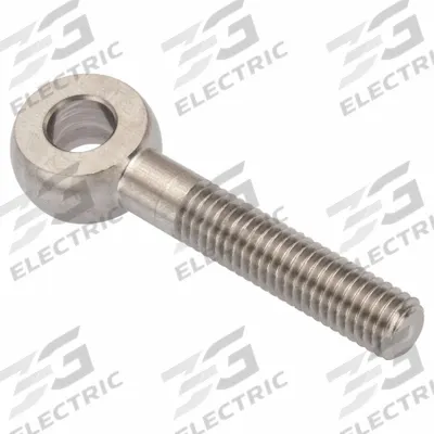 AMPG Fixed Rod End: Stainless Steel, Plain, 50 mm Hole Center-to-End Lg, Right Hand - Stainless Steel Male Threaded Fixed Rod Ends