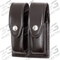GOULD & GOODRICH, INC. Magazine Pouch: Black, Leather, Basket Weave, Snap Closure (MPN B627-3). Key specifications — attr188437: Black; attr188438: Leather; attr188431: Magazine Pouch.