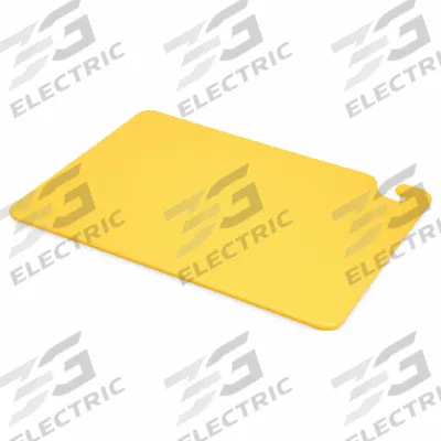 SAN JAMAR Cutting Board: 20 in Overall Lg, 15 in Overall Wd, Yellow, Co-Polymer - Cut-N-Carry Cutting Boards