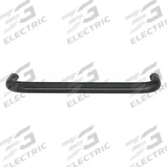 MONROE PMP Pull Handle: Threaded Holes, Aluminum, Black, #8-32 Screw Size, 0.31 in (MPN PH-0117). Key specifications — Brand: MONROE PMP; Projection Type: Non-Recessed; Material: Aluminum; Finish: Black Anodized; Color: Black; Folding Type: Fixed; Mounting Type: Threaded Holes; Screw Size: #8-32.