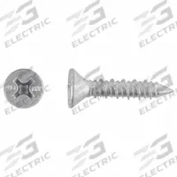 RED HEAD Concrete Anchor Screw: 1 1/4 in Overall Lg, 1/4 in Dia, Stainless Steel, Phillips, 100 PK (MPN 3373907). Key specifications — Material Grade/Class: 410; Removable: Removable; System of Measurement: Inch; Tip Type: Self-Threading; Brand: RED HEAD; Screw Anchor Type: Concrete Screw Anchor.