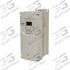 EATON Variable Frequency Drives: In Phase Three, 525-600V AC, Out Phase Three, 15 hp, IP21, White (MPN DG1-35013FB-C21C). Key specifications — Style: Industrial High Performance; Color: White; Output Voltage: 525-600V AC; Output Phase: Three.