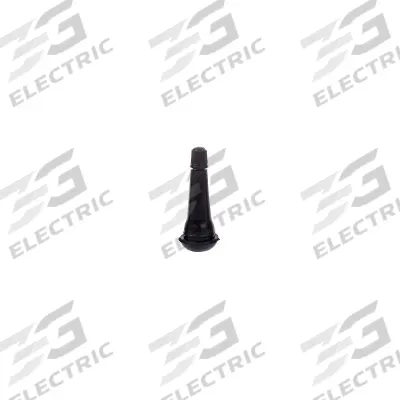 HALTEC Tire Valve: Tire Valve, Snap-In, 180° Valve Stem Angle, L-Shape, Std Bore Valve Size - Tire Valve Stems