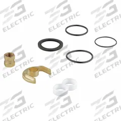 GROHE Shank Mounting Kit: Compatible Product Type Bathtubs/Showers, Universal, Clamp/Nut/O-Rings (MPN 46346000). Key specifications — Compatible Series: Universal; Includes: Clamp; Brand: GROHE; Compatible Product Type: Bathtubs; Product Type: Shank Mounting Kit.