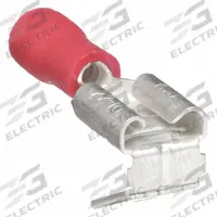 GRAINGER Wire Disconnect: Red, Vinyl, Partial Coverage, 0.25 in x 0.032 in Tab, Butted Barrel & Seam (MPN 31A492). Key specifications — attr1307662: Socket/Tab; attr1307676: GRAINGER.