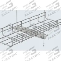CABLOFIL Profile Support Bracket: 4 in Wd, Steel, Galvanized (MPN FASP200PG). Key specifications — Material: Steel; Manufacturer Part Number: FASP200PG; Brand: CABLOFIL; Finish: Galvanized; For Use With: Cablofil 4 in Width Mesh Tray.
