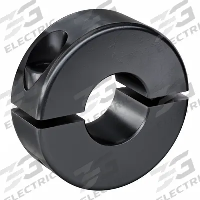 RULAND MANUFACTURING Shaft Collar: 2-Piece, Metric, Round, Clamp-On, 10 mm Bore Dia - Steel Shaft Collars