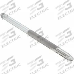 CLEVELAND Spiral Point Tap: #10-24 UNC, H3 / 2B, 2 Flute, Plug Chamfer, High Speed Steel (MPN C59109)