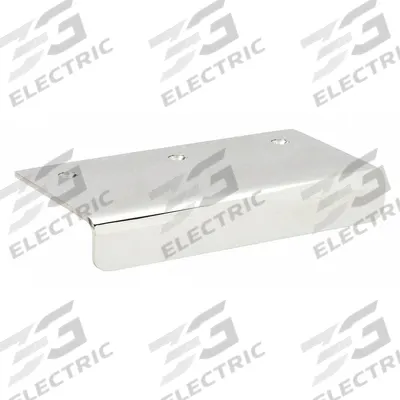 SUGATSUNE Pull Handle: Threaded Holes, Stainless Steel, Silver, 3.5 mm x 20 mm Screw Size - Edge Pull Handles