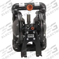 ARO Double Diaphragm Pump: Aluminum Body, 1 1/2 in, NPT Connection, 90 gpm, 275 ft Max. Head (MPN 666150-362-C). Key specifications — Brand: ARO; Seat Material: PP; Check Valve Material: Acetal.
