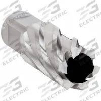 SLUGGER BY FEIN Annular Cutter: 25 mm Cutter Dia, 1 in Max Cutting Dp, Bright, High Speed Steel (MPN 63134250108). Key specifications — attr253884: No; attr253885: Bright; attr253886: High Speed Steel; attr253887: Weldon Flat; attr253888: Metric; attr277149: SLUGGER BY FEIN.