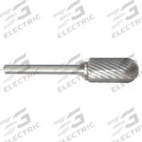 APPROVED VENDOR Carbide Bur: Ball-Nosed Cylinder, SC-7, Single Cut, 3/4" x 1" Head, 1/4" Shank (MPN 310-001077). Key specifications — Trade Number: SC-7; Brand: APPROVED VENDOR.