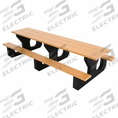 ULTRASITE Youth Picnic Table: Vandal Resistant Resinwood, Cedar, 17 3/4 in Overall Ht, PB 6CEDTODPIC. Key specifications — Brand: ULTRASITE; Tabletop Color: Cedar; Manufacturer Part Number: PB 6CEDTODPIC; Product Type: Youth Picnic Table; Frame Material: Recycled Plastic.