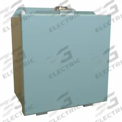 HAMMOND Enclosure: Steel, 6 in x 6 in x 4 in, NEMA 12/13/3R/4, Solid Cover, Clamp On (MPN HJ664LP). Key specifications — Closure Method: Screws; Brand: HAMMOND; Knockouts: Not Included.