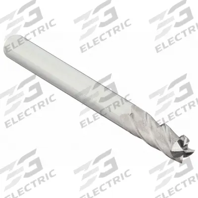 OSG Square End Mill: Carbide, 4 Flute, 5/16" Mill Dia, 1" LOC, 4" OAL (MPN 484-3126) - General Purpose Carbide Square End Mills