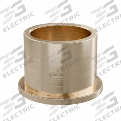 OILITE Flanged Sleeve Bearing: Bronze, SAE 841, 18 mm Bore, 22 mm OD, 18 mm Lg - Lubricated General Purpose Metallic Flanged Sleeve Bearings