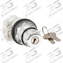 SCHNEIDER ELECTRIC Selector Switch: 2 Position, 30 mm Panel Mounting Size, SPDT, Series 9001K (MPN 9001KS11K2H13). Key specifications — Manufacturer Part Number: 9001KS11K2H13; Brand: SCHNEIDER; Switch Action: Maintained/Maintained; Contact Form: SPDT; Key Removal Position: Right.