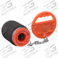 TEST-TITE Test Plug: For 3 1/4 in – 4 1/4 in Pipe, Handle and Chain Tether, Textured Body Surface (MPN 83588). Key specifications — Plug Seal Material: Natural Rubber; Body Type: Textured Body.