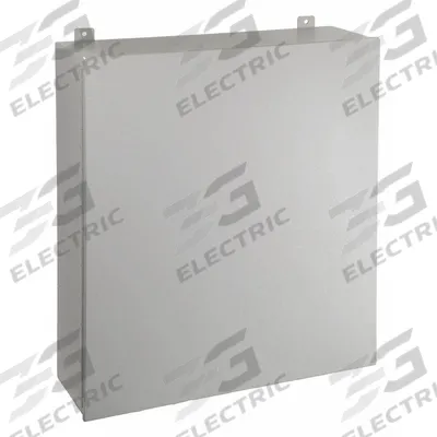 WIEGMANN Enclosure: Steel, 36 in x 24 in x 11 in, NEMA 12/13, Solid Cover - Steel Dust-Tight Enclosures
