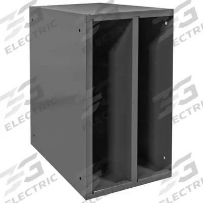 DURHAM MFG Storage Cabinet: 13 3/4 in x 24 1/8 in x 24 in, 2 Openings, 6 in x 24 in - Hose & Coil Cabinets