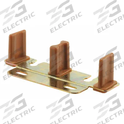 PRIME-LINE Guide: 3 15/16 in Lg - Hanging Door Guides