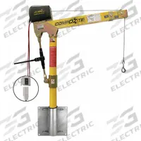 OZ LIFTING PRODUCTS Davit Crane Kit: Composite, Electric, 1,200 lb Max. Load Capacity, 0 in to 45 ft (MPN OZ1200DAV-DCW-SP9). Key specifications — Material: Composite; Brand: OZ LIFTING PRODUCTS; Included Base Type: Wall; Body Material: Composite.