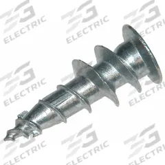 ITW BUILDEX Wall Anchor: 1 1/8 in Overall Lg, #8 to #18 Thread Size, Zinc Alloy, Plain, 100 PK (MPN 5052907). Key specifications — Compatible Material: Drywall; Includes Screw: Yes; System of Measurement: Inch; Brand: ITW BUILDEX; Finish Type: Plain.