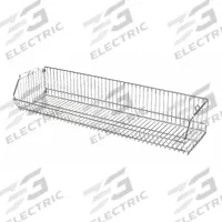 APPROVED VENDOR Stacking Basket: 36 in x 20 in x 9 in, Steel, Chrome, Silver (MPN 45VX72). Key specifications — attr37510: Chrome; attr5274: Steel; attr37511: Silver; attr37505: APPROVED VENDOR.