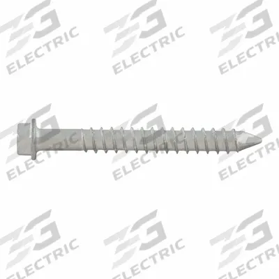 DEWALT Screw Anchor: 2 3/4 in Overall Lg, 5/32 in Dia, Stainless Steel, Stalgard - Hex-Head Screw Anchors