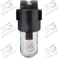 JOHNSON CONTROLS Pneumatic Oil Filter: Coalescing, 3/8 in NPT, 0.025 micron, 10 cfm, Plastic Bowl (MPN A-4000-1048). Key specifications — attr110055: A-4000; attr110008: JOHNSON CONTROLS.
