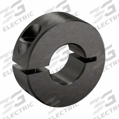 RULAND MANUFACTURING Shaft Collar: 1-Piece, Inch, Round, Clamp-On, 1/2 in Bore Dia - Steel Shaft Collars