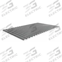 TENNSCO Decking: 60 in x 36 in x 9/16 in, 22 ga Decking, Steel, 4,150 lb Load Capacity (MPN BSD-6036). Key specifications — Decking Material: Steel; Frame Finish: Powder Coated; Color: Industrial Gray; Includes: (5) Panels; Brand: TENNSCO.