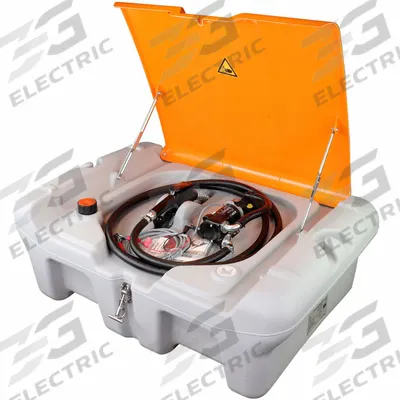 MILTON Electric Drum Pump: 12 V DC, 1/10 hp HP, 10.5 gpm Max. Flow Rate - Portable DC-Powered Fuel Transfer Pumps