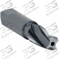 OSG Pipe and Conduit Thread Tap: 1/8"-27 NPT, 4 Flute, Black Oxide Cobalt (MPN 1735101)