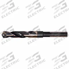 CLE-LINE Silver and Deming Drill: 1-25/64", 118° Split Point, Black & Gold HSS, 3-Flats Shank (MPN C27619). Key specifications — attr1235078: 1.3906.